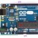 Arduino Uno Rev 3 - marked components